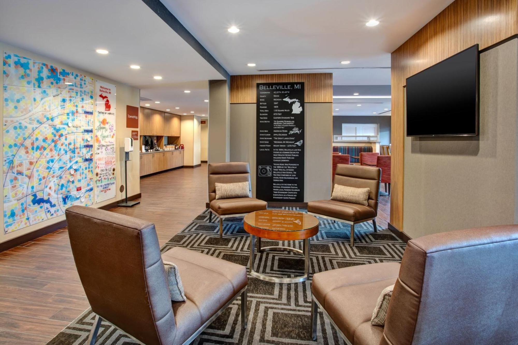 Towneplace Suites By Marriott Detroit Belleville Ngoại thất bức ảnh
